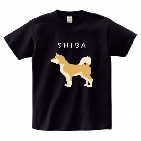 ヘビーウェイトTシャツ 柴犬