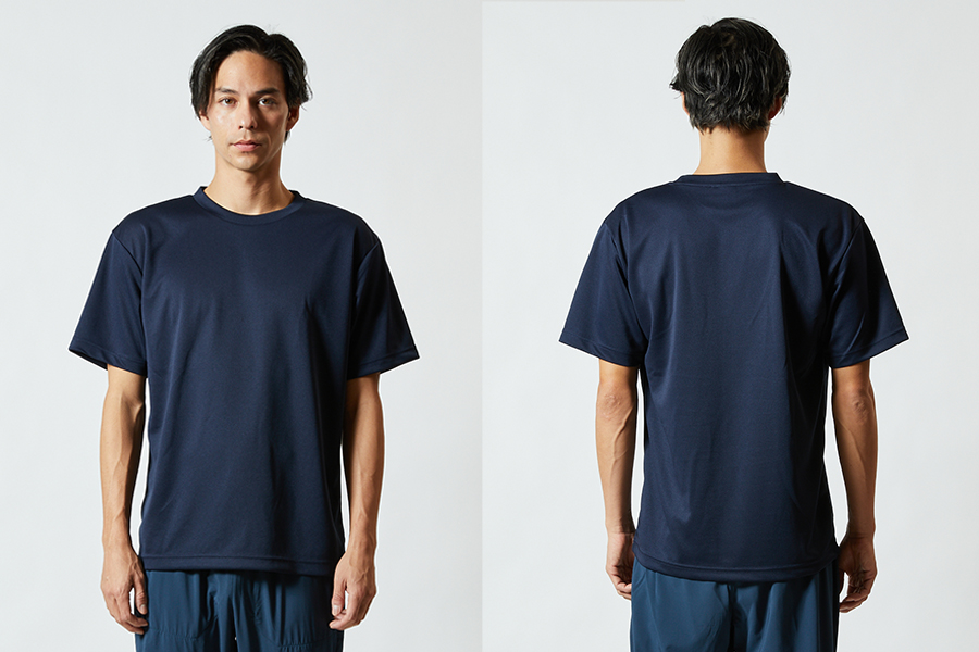 1Tシャツ着用画像