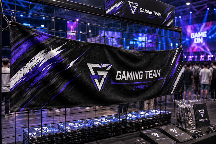 eスポーツ大会の応援グッズにおすすめのライトタッチマフラータオル